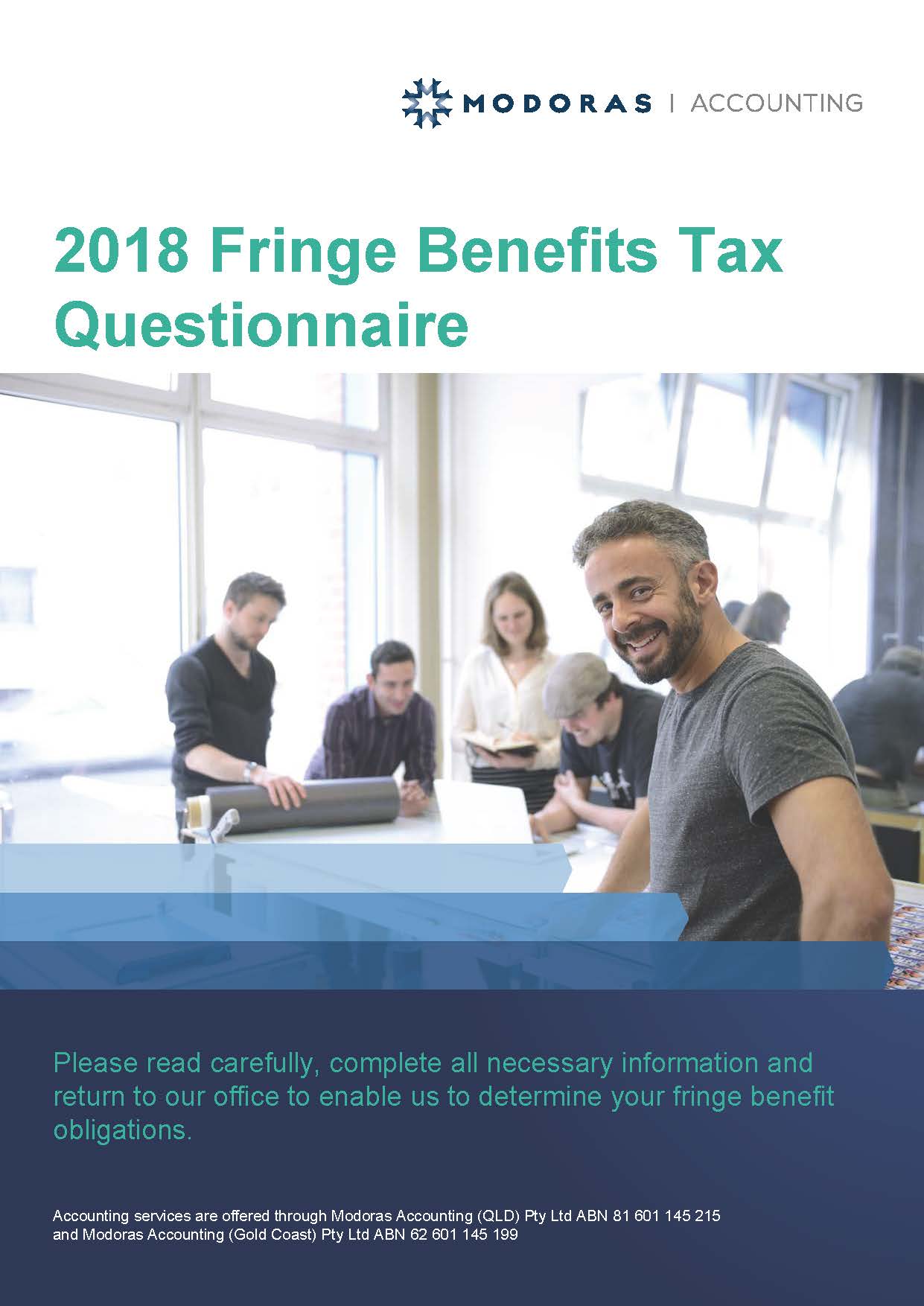 Fringe Benefits Tax Questionnaire