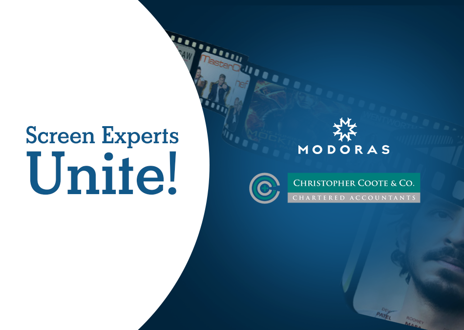 Modoras Group and Christopher Coote and Co. unite to Amplify Service Delivery for Australia’s Screen Industry