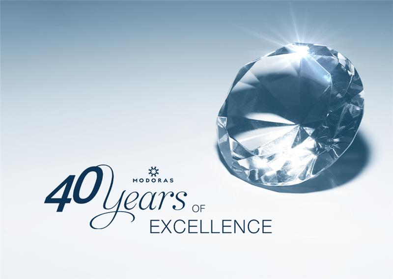 Modoras celebrates 40 Years of Excellence
