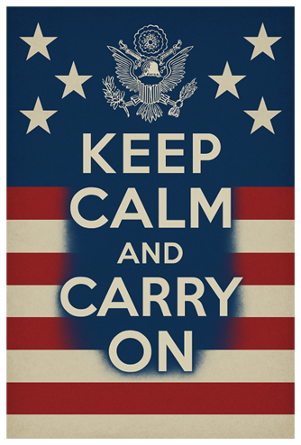Keep Calm and Carry On